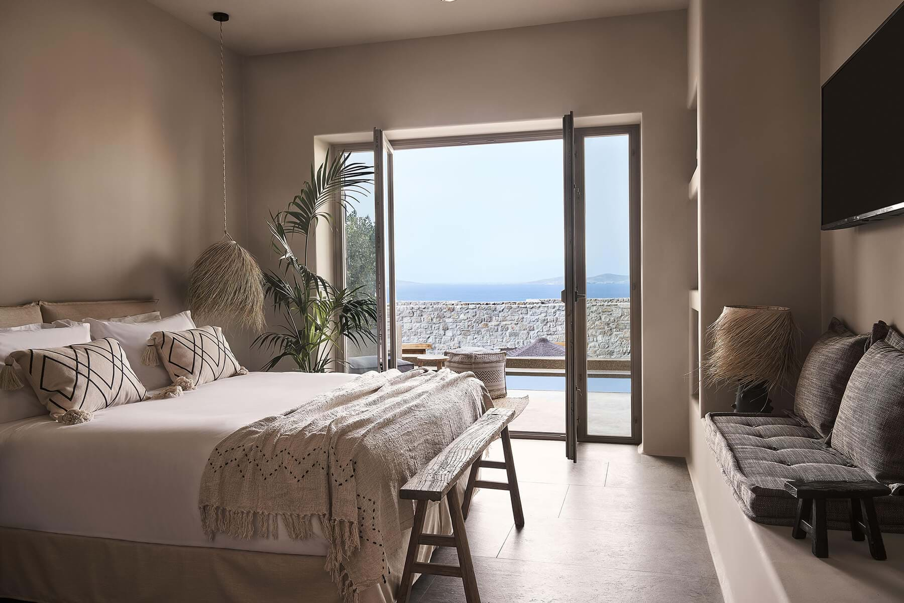 Aegean Sea View Pool Suite	